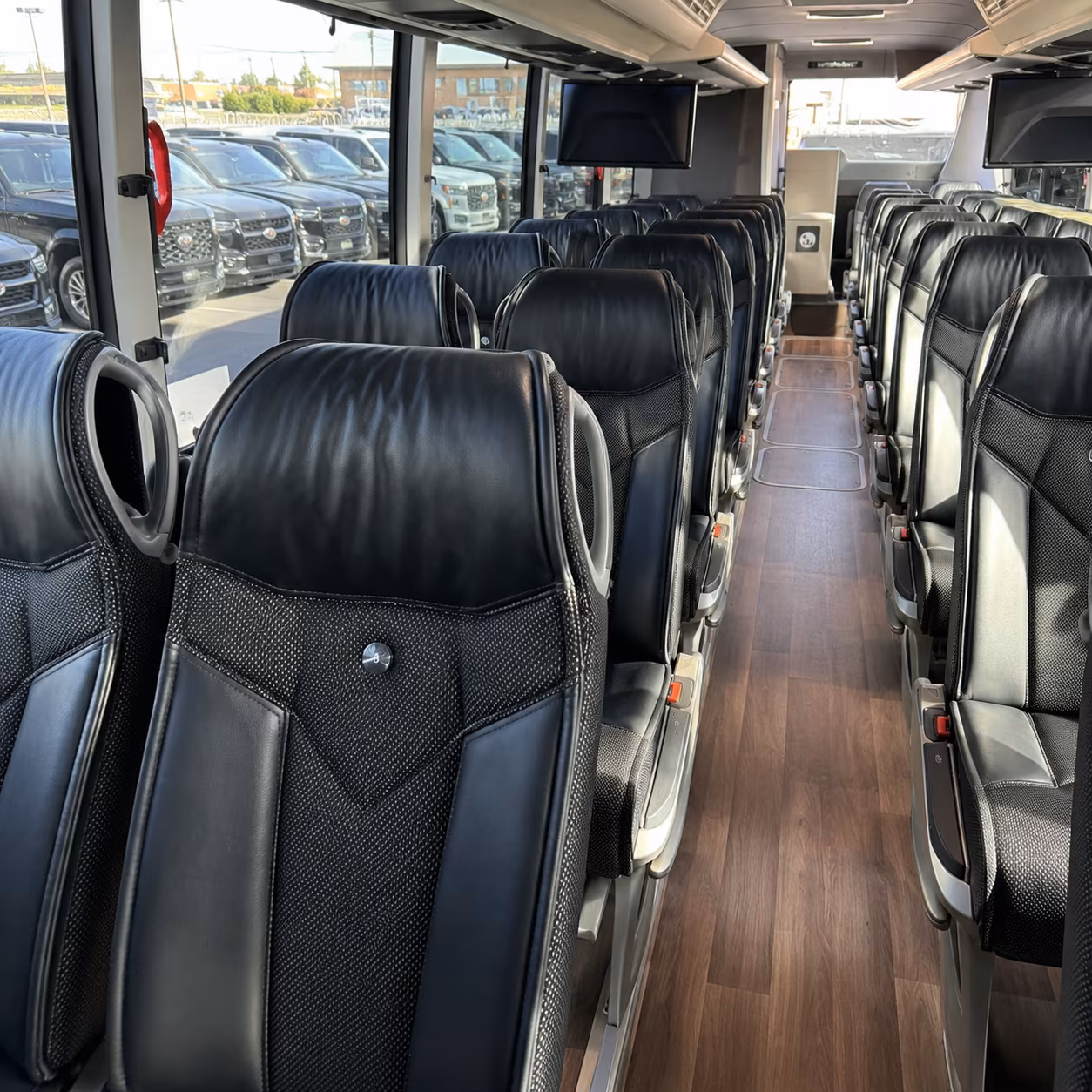 student athlete band and academic competition charter buses