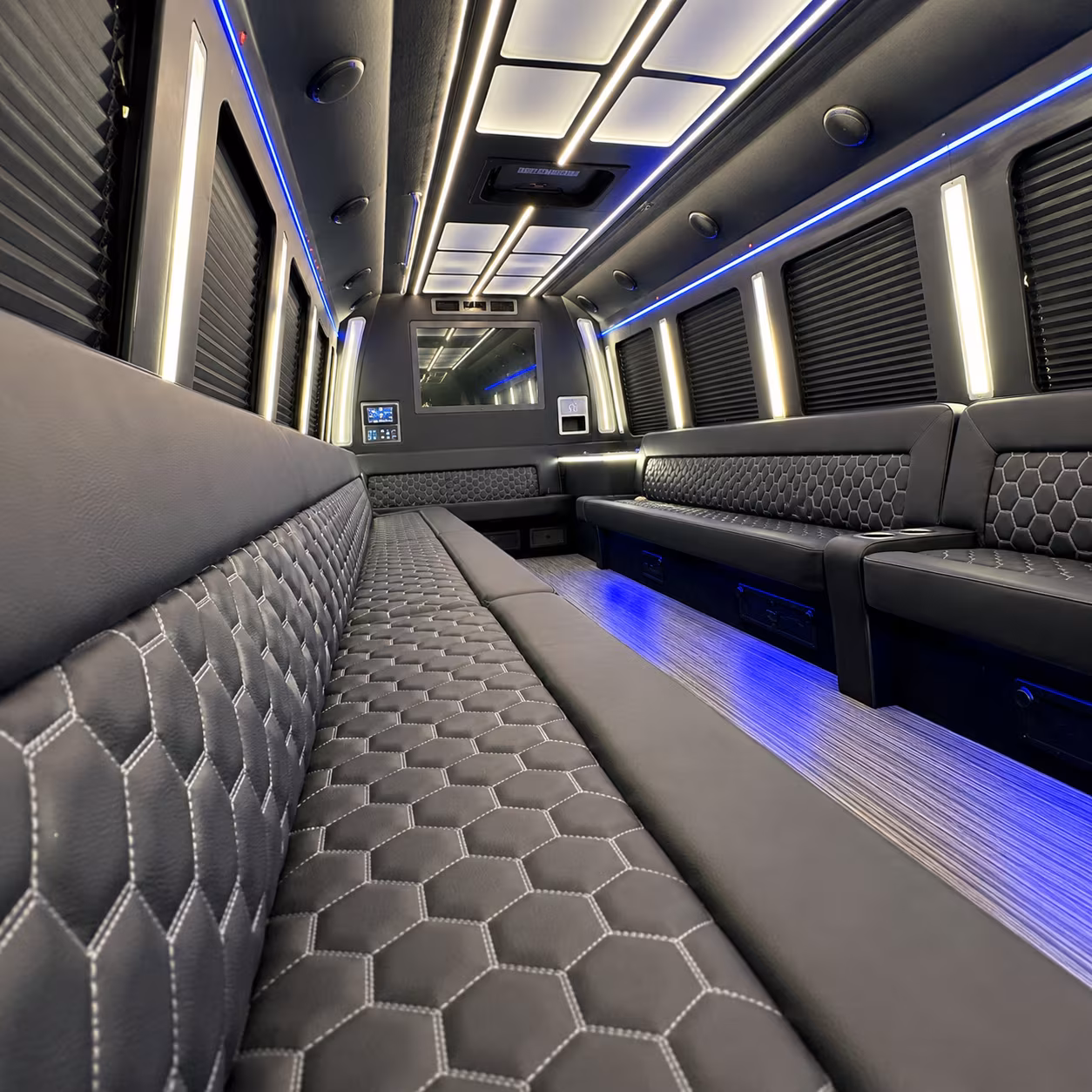 the bus type and amenities